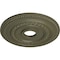 Ekena Millwork Oldham Ceiling Medallion (Fits Canopies up to 8 5/8"), 18"OD x 3 3/8"ID x 7/8"P, Painted Turtle CM18OL1PTF - alternate 2